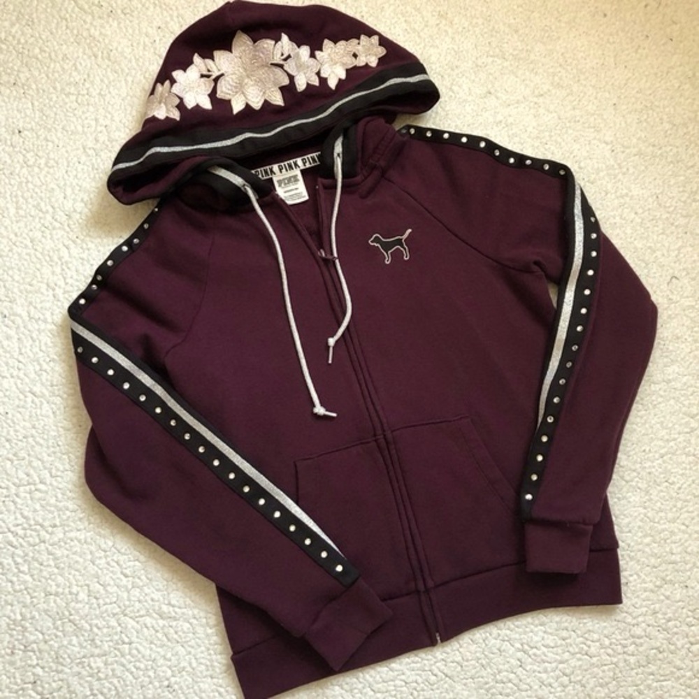 PINK Victorias Secret zip up hoodie